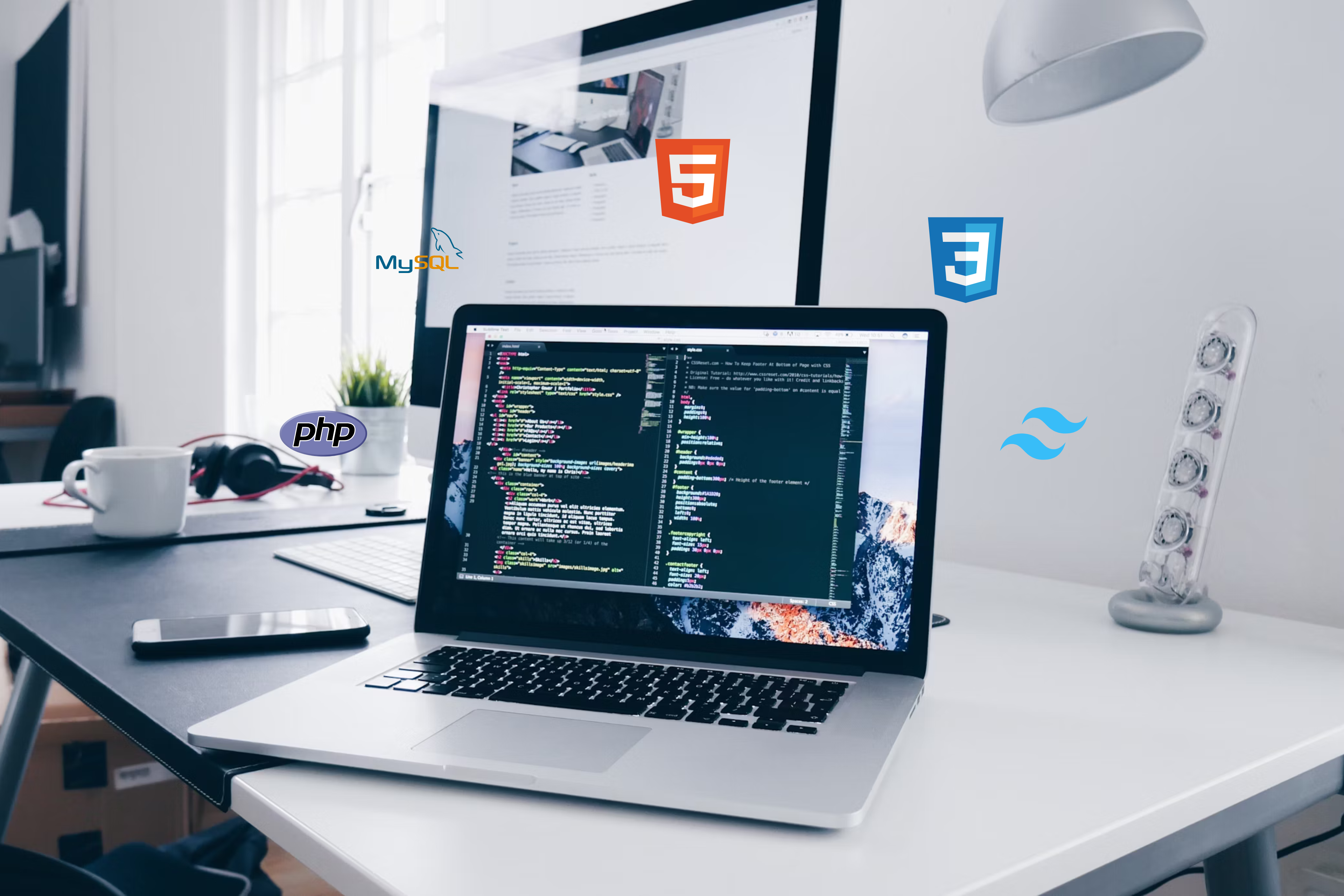 Développeur web freelance travaillant à distance